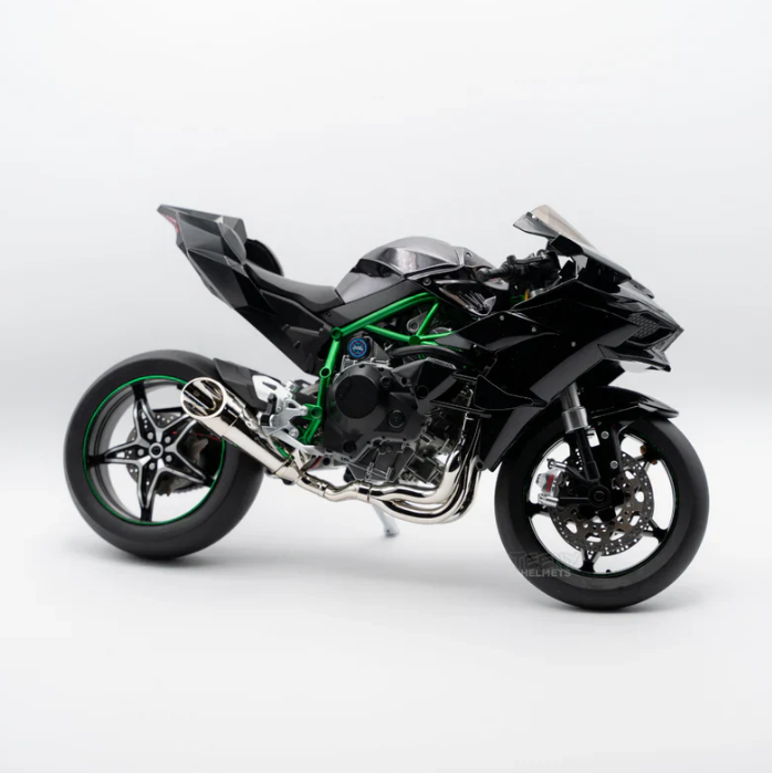 1:6 Ölçek Kawasaki H2R Çalışan Model