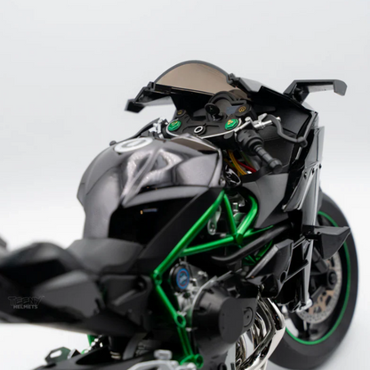 1:6 Ölçek Kawasaki H2R Çalışan Model
